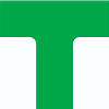 Accuform PTP207GN Tough-Mark™ Heavy-Duty Floor Marking Shape, 6"x6" T-Corner, Green