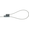 Accuform TLS624 High Security Cable Seals, Random Numbers, 1 3/4"x1", Steel, 100/Pack
