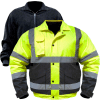 Utility Pro Hi-Vis Bomber Jacket W/Zip-Out Liner, 5XL, Yellow/Black