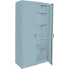 Steel Cabinets USA Magnum Series All-Welded Storage Cabinet, 30"Wx18"Dx72"H, Denim Blue