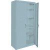 Steel Cabinets USA AAH-33RB-DB Storage Cabinet All-Welded 33"Wx18"Dx72"H Denim Blue
