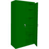 Steel Cabinets USA Magnum Series All-Welded Storage Cabinet, 36"Wx18"Dx72"H, Leaf Green