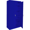 Steel Cabinets USA AAH-36RBMAG1-BL Storage Cabinet All-Welded 36"Wx24"Dx72"H Blue