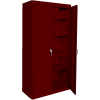 Steel Cabinets USA AAH-42RB-WR Storage Cabinet All-Welded 42"Wx18"Dx72"H Wine Red