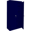 Steel Cabinets USA Magnum Series All-Welded Storage Cabinet, 48"Wx24"Dx72"H, Navy