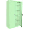 Steel Cabinets USA Magnum Series All-Welded Storage Cabinet, 48"Wx24"Dx72"H, Pastel Green