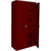 Steel Cabinets USA Magnum Series All-Welded Storage Cabinet, 48"Wx18"Dx78"H, Wine Red