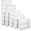 Steel Cabinets USA All-Welded Bookcase, 36"Wx18"Dx30"H, White