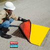 UltraTech 2162 Ultra-Drain Seal Plus®, Square, 48" x 48", Orange/Yellow