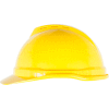 MSA V-Gard® 500 Cap Vented 6-Point Fas-Trac III, Yellow - Pkg Qty 20