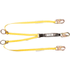 Workman® 6' Lanyard, Twin Leg, Tie Back/Snap Hook, 10072473