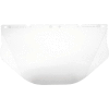 MSA V-Gard® Visor, Contoured, Clear PC 9.5"W x 17"L x .04"H - Pkg Qty 10