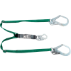 V-Series® 10188101 Standard Twin-Leg Adjustable Lanyard, 6',36Cl Large Snaphooks