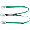 V-Series® 10190399 Standard Twin-Leg Adjustable Lanyard,6',36C SM Snaphooks,LT Weight Worker