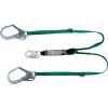 V-Series® 10190400 Standard Twin-Leg Adjustable Lanyard,6',36Cl LG Snaphooks,LT Weight Worker