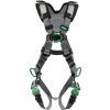 V-FIT&#8482; 10194865 Harness, Back, Chest & Hip D-Rings, Quick-Connect Leg Straps, Extra Large