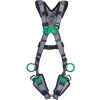 V-FIT&#8482; 10194960 Harness, Back & Hip D-Rings, Quick-Connect Leg Straps, Extra Small