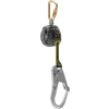 MSA Latchways® Personal Fall Limiter, 10', Web, Single Leg, Rebar Hook, 63013-00A