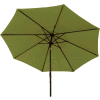 Bliss 9' Market Polyester Outdoor Umbrella, Green