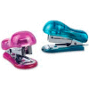 Baumgartens® Translucent Plastic Mini Stapler, Assorted Colors, 1 Each