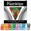 Baumgartens® Plastiklips Paper Clips, X-Large, 2-3/8" x 1-5/16", Assorted, 50/Box