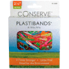 Baumgartens® Latex Free Plastibands, 2-1/8" Length, Assorted Colors, 200/Box