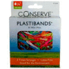 Baumgartens® Latex Free Plastibands, 4-1/4" Length, Assorted Colors, 100/Box