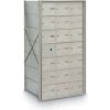 United Visual Products 4B+ Horizontal Mailbox N1029432 - 20 Doors - USPS Approved