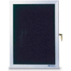 United Visual Products 36"W x 36"H Slim Style Enclosed Letter Board with Satin Frame