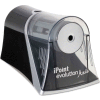 Westcott® iPoint Evolution Axis Pencil Sharpener, AC-Powered, 4.25" x 7" x 4.75", Black/Silver