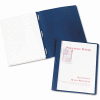 Avery® Durable Clear-Front Report Cover, Tang Clip, LTR, 1/2" Cap, Clear/Blue, 25/Box