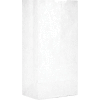 Duro Bag Paper Grocery Bags, #4, 5"W x 3-1/3"D x 9-3/4"H, White, 500/Pack