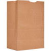 Paper Grocery Bags 1/6 BBL, 12"W x 7"D x 17"H, Kraft, 500 Pack
