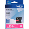 Brother® LC103M, LC-103M, Innobella High-Yield Ink, 600 Page-Yield, Magenta