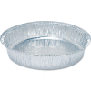 Boardwalk BWKROUND7 - Round Aluminum To-Go Containers, 7" Dia., 22 Oz., 500 Pack