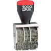 2000 PLUS&#174; Traditional Date Stamp, Six Years, 1 3/8 x 3/16&quot;