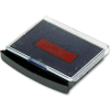 COSCO Replacement Ink Pad for 2000 PLUS Two-Color Word Daters, Blue/Red