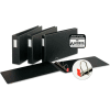 Cardinal® Easy Open Tabloid 11" x 17" Locking Slant-D Ring Binder, 1", Black