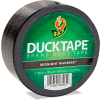 Duck® Colored Duct Tape, 1.88"W x 20 yds - 3" Core - Black