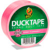 Duck&#174; Colored Duct Tape, 1.88&quot;W x 15 yds - 3&quot; Core - Neon Pink