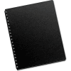 Fellowes® Futura Binding System Covers, Round Corners, 11 1/4 x 8 3/4, Black, 25/Pack