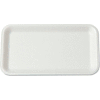 Supermarket Trays 4-3/4" x 8-1/4" White - 500 Pack