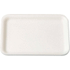 Supermarket Trays 8-1/4" x 5-3/4" White - 500 Pack