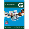 Multipurpose Paper - HP 112000CT - 8-1/2" x 11" - 96 Bright - 20lb - White - 5000 Sheets/Carton