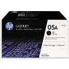 HP® HP 05A, (CE505D) 2-pack Black Original LaserJet Toner Cartridges