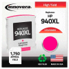 Innovera® 4908AN Compatible, Remanufactured, C4908AN (940XL) Ink, 1400 Page-Yield, Magenta