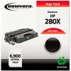 Innovera® F280X Compatible, Reman, CF280X (80X) High-Yield Toner, 6900 Page-Yield, Black