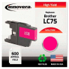Innovera® Compatible Remanufactured High-Yield LC75M Ink, 600 Page-Yield, Magenta