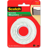 Scotch® Foam Mounting Double-Sided Tape, 1/2" Wide x 75" Long