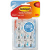 Command 17067CLRVP Clear Hooks & Strips, Plastic/Wire, Small, 9 Hooks w/12 Adhesive Strips per Pack